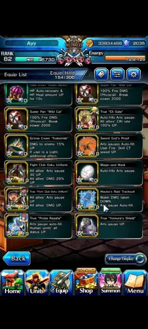 Global|Rank 82|2035 CC|11 Ascend+2 TW|[Emiya,Isliid]+Sign,S Miyu,Kirisame,Chloe,Luv&Rin,WH Fen,Etc|Lpot 191|Check SS (GS2476)