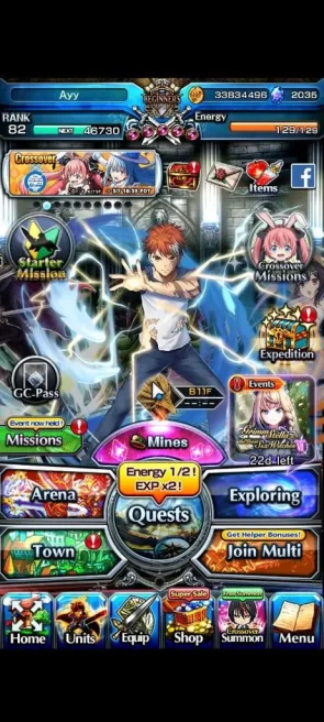 Global|Rank 82|2035 CC|11 Ascend+2 TW|[Emiya,Isliid]+Sign,S Miyu,Kirisame,Chloe,Luv&Rin,WH Fen,Etc|Lpot 191|Check SS (GS2476)