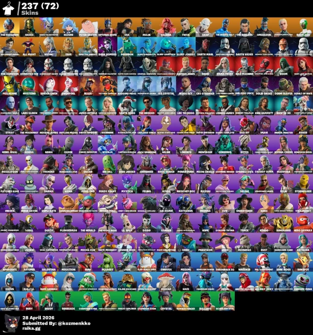 237 SKINS | THE PARADIGM | MAKO