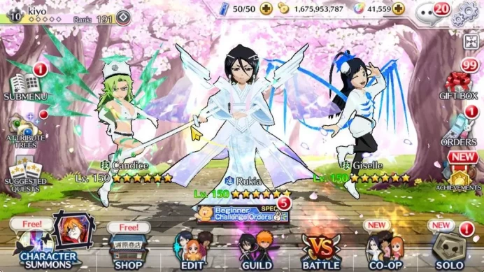 [GLOBAL]41K Orb|TYBW26[Giselle,Candice],Rukia 10th Anniv,TYBW25[Uryu,Ganju],Byakuya Renewed,Kon,Etc|5K AccTic|KlabID(BBS2597)