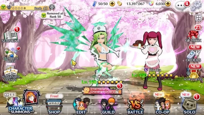 [GLOBAL]6K Orbs+Fresh All Story|Giselle TYBW26,Riruka Valentine24,Momo Soul Reaper,Tensa,Ichigo Renwd,Etc|CE ON|Klab ID(BBS2595)