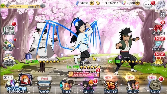 [GLOBAL]6K Orbs+Fresh All Story|Giselle TYBW26,Ganju TYBW25,Retsu Christmas24,Masculine TYBW24,Tensa,Etc|CE ON|Klab ID(BBS2593)