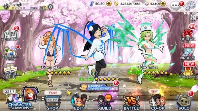 [Global] 52K Orbs|Gisele,Candice TYBW26,Ganju,Uryu TYBW25,Rukia,Ichigo 10th Anniv,Aizen Renewed,Etc|6,6K AccTic|Klab ID(BBS2591)