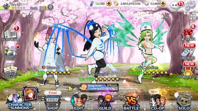 [Global] 52K Orbs|Gisele,Candice TYBW26,Rukia,Ichigo 10th Anniv,Uryu TYBW25,Duo Crescent Veil,Etc|8,1K AccTic|Klab ID(BBS2585)