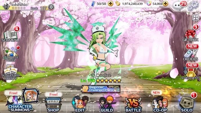 [Global]54K Orbs|TYBW26 (Gisele,Candice),Uryu TYBW25,Aizen Renewd,(Ulquiora,Ichigo)Crescent,Etc|6K AccTic|Klab ID(BBS2583)