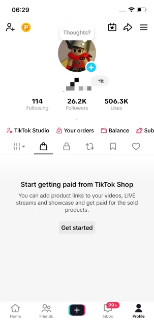 Instanly Delivery/ 26K Real Followers+500K Real Likes/ Tiktok Shop For Creator/ Live Stream/ Full Access