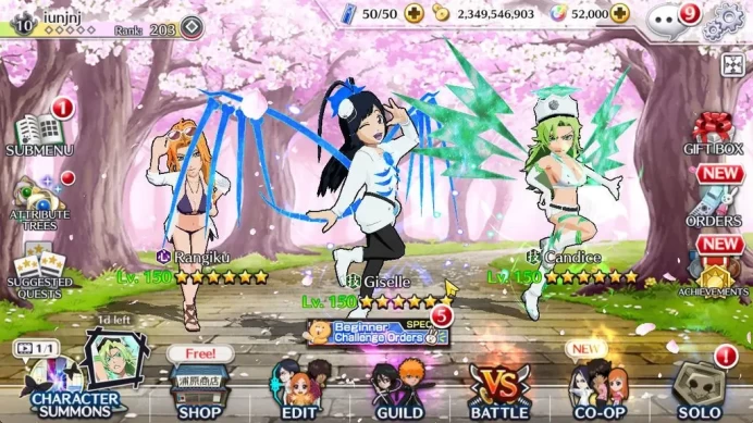 [GLOBAL]52K Orb|TYBW26[Giselle,Candice],TYBW25[Uryu,Ganju],Rukia 10th Anniv,Duo Renewd,Duo Crscn,Etc|6,5K AccTic|KlabID(BBS2599)