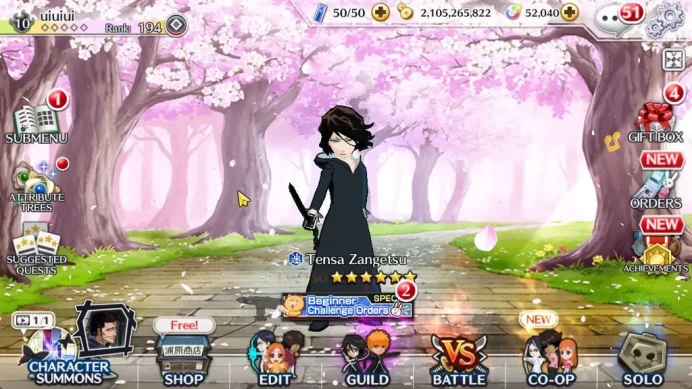 [Global]52K Orb|TYBW26 (Meninas,Bambieta,Liltoto),Rukia,Ichigo 10th Anniv,Byakuya Renewd,Etc|5,8K AccTic|Klab ID(BBS2575)