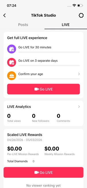 Instanly Delivery/ 10K Real Followers+240K Real Likes Account/ Live Stream/Full Access