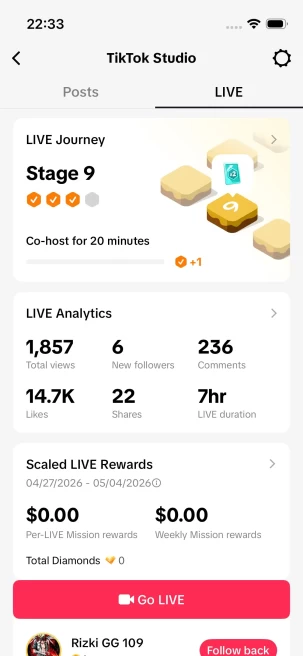 Instanly Delivery/ 23K Real Followers+50K Real Likes Account/ Live Stream/Full Access