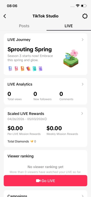 Instanly Delivery/ 30K Real Followers+1.8M Real Likes/ Tiktok Shop For Creator/ Live Stream/ Full Access