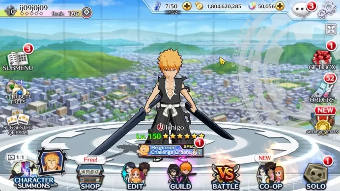 GLOBAL|50K Orb|SoulRaper(Shunsui,Jushiro),TYBW25 Jushiro,Aizen Renewd,Duo Crescent,Etc|1K Summon+5,7K AccTic|Klab ID(BBS2489)