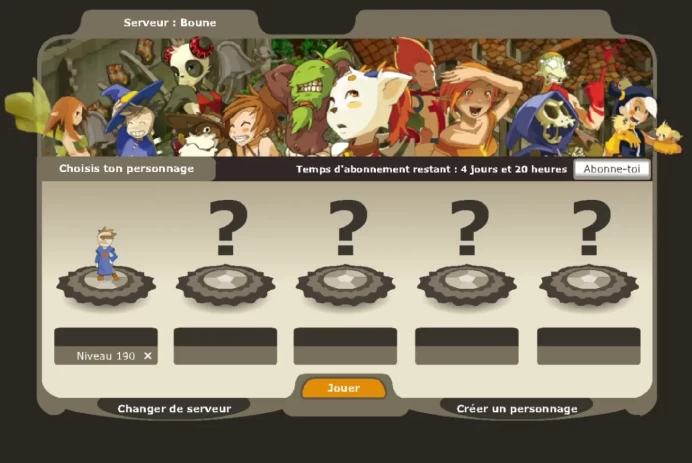 Boune>[ Xelor LVL 190 ]  Never Verified Account (Auto Delivery)