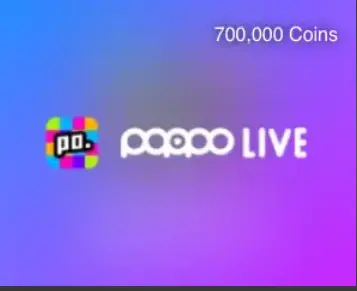 Poppo Live 700,000 Coins (Global)