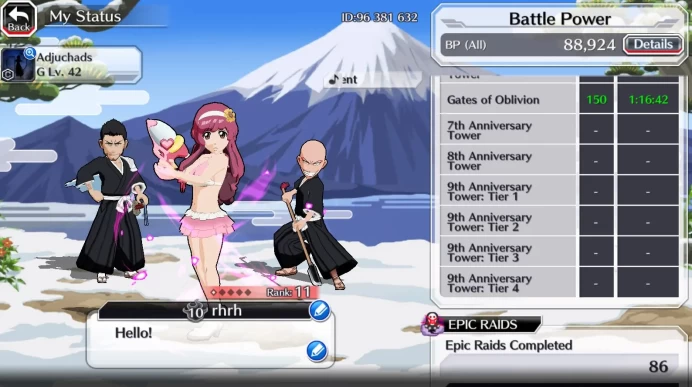[GLOBAL]20k spirit orbs| Isshin, Meninas, Ikkaku and ETC |Android/IOS/STEAM|CheckSS(BBS930)