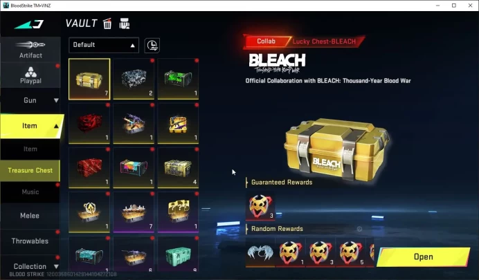ASIA|Colab BLEACH Byakuya,EVA(SCAR,MCX)+14 ULTRA(Zero,Blast,Nacho,M4A1,Glock,Vector,Etc)|LMT(MP155,RPK)|NetEase|CheckSS(BLS4081)