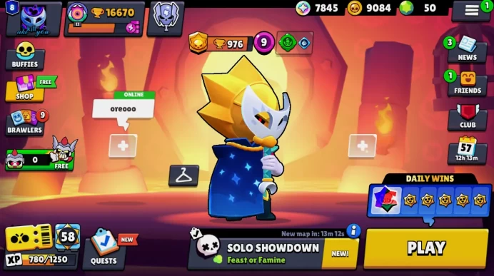 65 BRAWLERS | 16670 TROPHIES | 98 SKINS | HYPERCHARGE 3 | PRESTIGE 8 | RANK SILVER | 9 LEGENDARY | 50 GEMS | BB20