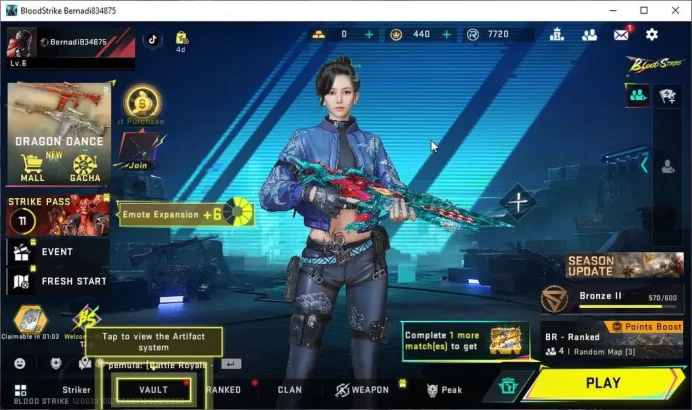 ASIA|Fresh Starter|ETERNAL COLLAB SCAR-Dominator, Ethan-Byakuya Kuchiki|Legendary M4A1-Venom|NetEase(BLS3199)