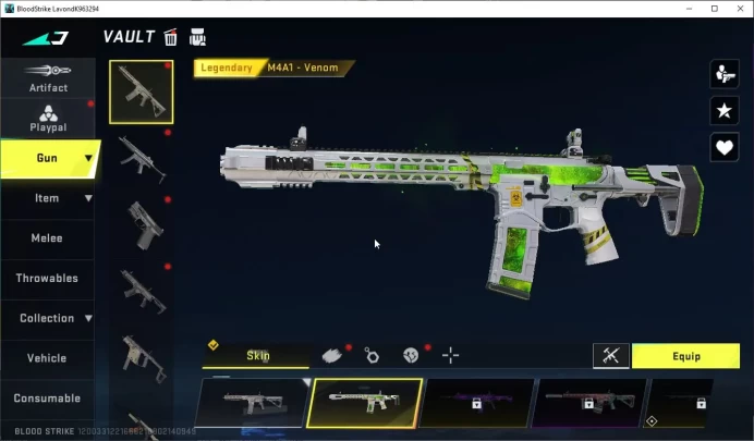 ASIA | Starter | 2 COLLAB BLEACH [Zanpakuto - Zangetsu, Byakuya Kuchiki] | 1 Legendary  M4A1 Venom | NetEase | Check SS(BLS2863)