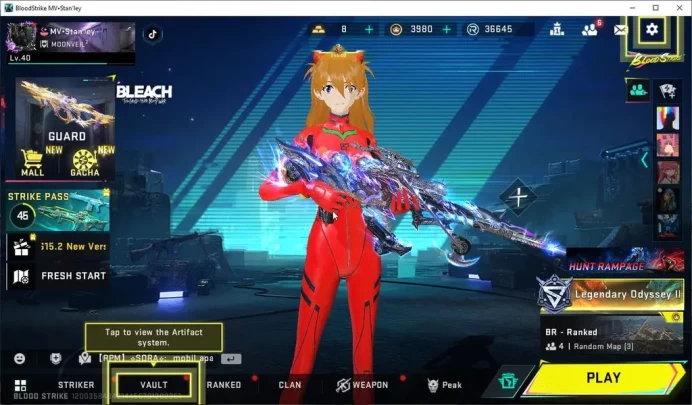 ASIA|2 EVO[AK47-V4,Galil-LV4],7 ETER[Ethan,Volt,M4A1,KAG6,M700,UZi,Spear LV5,]|MELE Shuriken|COLLAB EVA[Asuka]|NetEase(BLS2671)