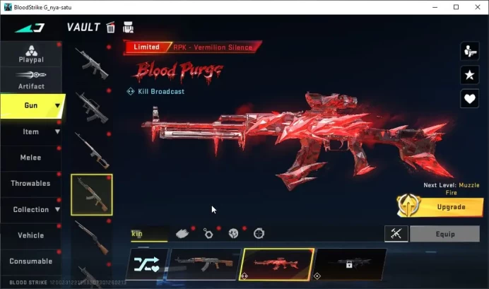 ASIA|ETERNAL Vector-Shadowdrake|10 ULTRA MP5,Vector,DS,SCAR,QBZ95,Etc|Limited RPK 101 Gold|NetEase|Check SS(BLS2641)