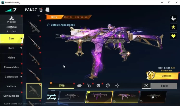 ASIA|Melee Katana|12 Ultra SCAR-MoltenLv4,INP-9Lv3,AK47-Hell,UMP45-Oni,Nacho-EDM,Etc|NetEase|Check SS(BLS2574)