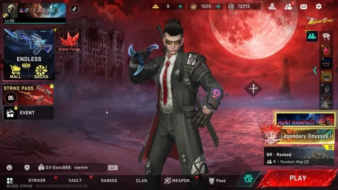 Asia|7 ETERNAL(MIKASA,M700,EVA-02,Kar98k,Uzi)3 MELE(Katar,Shuriken,Sword)27 ULTRA(Scar,VSS,MCX)LIMITED(RPK)Netease(BLS2556)