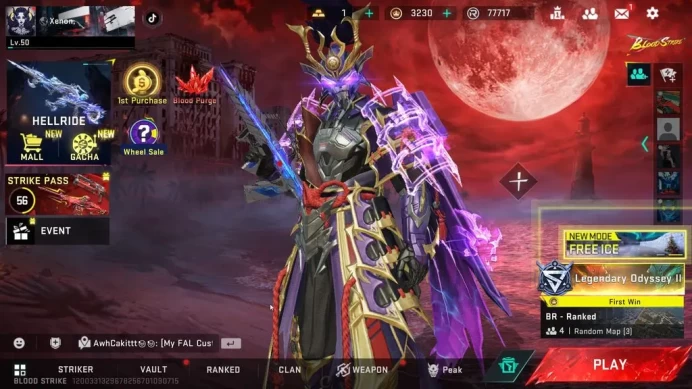 Asia|1 ETERNAL(ZERO-Odashadow)6 ULTRA(RAN,QBZ95,FAL-Argent Serpent)Netease(BLS2523)