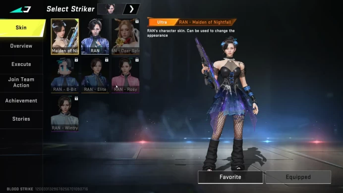 Asia|1 ETERNAL(ZERO-Odashadow)6 ULTRA(RAN,QBZ95,FAL-Argent Serpent)Netease(BLS2523)