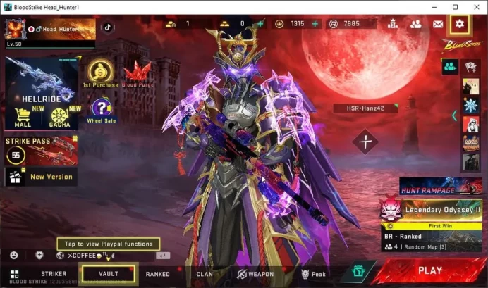 Asia|Eternal ZERO-Odashadow|Melee Katana|Limit RPK-Vermilion Lv3,MP155|14 Ultra M4A1,KAG-6,INP-9,Etc|Netease|Check SS(BLS2500)