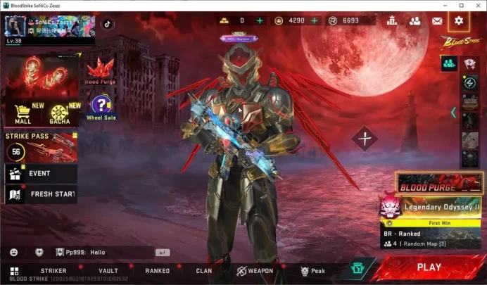 Asia|ETERNAL Ethan-AlienWalker|Ultra Deagle-FortuneLion,Katya-Grafflux,Scar-Molten,Etc|Limit RPK|Netease|CheckSS(BLS2486)
