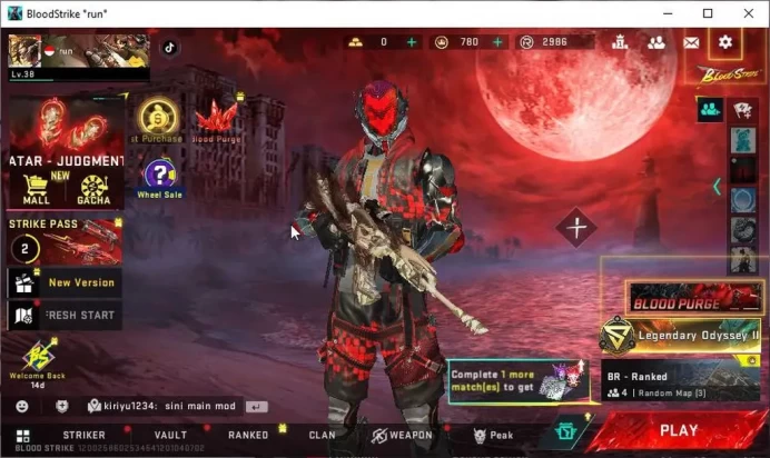Asia|Melee Katana|Ultra MP5-Protocol,URB-Asura,FN2000-Limbo,Nova-Enforcer,Zero-Bloodstained,Etc|LogNetease|CheckSS(BLS2455)