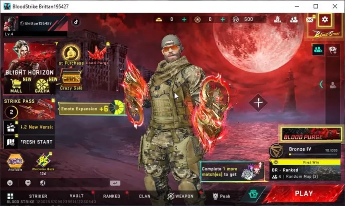 Asia|Best Starter Account|Eternal Melee Katar-Judgment|Legendary AUG-Sunrise,Deagle-Abyss,Glock-Hell|Login Netease (BLS2364)