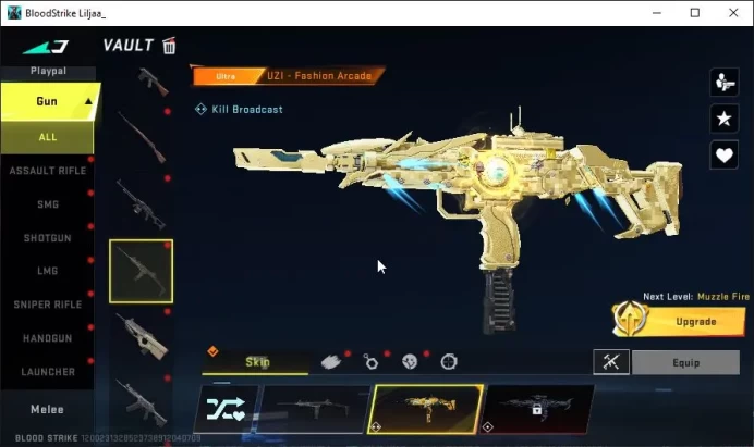 Asia|Eternal M700-Retribution Limited MP155-Hotblast Melee AXE +18Ultra Scar-EVA08 KAR98-Star Uzi-FA |Netease|CheckSS(BLS2165)