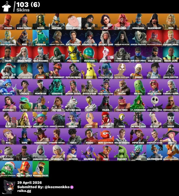 103 SKINS | HYBRID | SPECTRA KNIGHT 