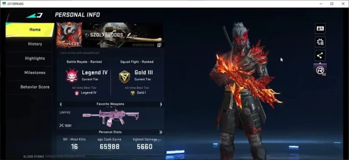 Asia|EVO M4A1-Tiadraco Lv2| 3 Ultra (Zero,Blast,Nova-Enforcer)|Mele Katana Ronin|+15 Legend |Log Netease|Check SS(BLS1793)