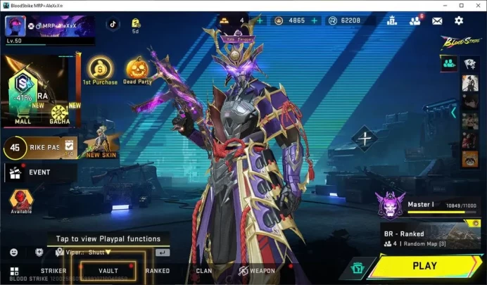 ASIA|Eternal ZERO|2 Ultra[AR97-BitStrike,UMP45-Oni Piercer,BLAST,NOVA,RAN]|13 Legend|Log Netase|Check SS|(BLS1593)
