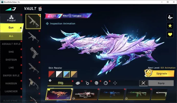 Asia|2 EVO[M4A1 Lv 5,SCAR LV 5]8 ETERNAL[MP5,KAG-6,M700,AUGUZI,QBZ95,VOLT,ZERO]23 Ultra+MELE,Etc |Log Netease|Check SS(BLS1488)