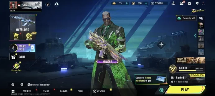 Asia|4 Eternal M4A1-Scared Embrace MAX,Mp5-Turbocharge,etc|Talon-Knife,Etc|volt-Duskreaper,etc|Log TFcode Check SS(BLS1006)