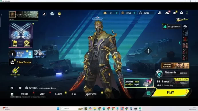 Asia | Anniversary Fal Evo, Ultra Dualblade, Ultra Volt and Squidgame Yellow + Ultra P90 Crystal |Log Code| Check SS (BLS778)