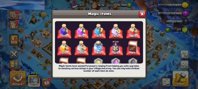 2888 WAR STARS | SEMI MAX DEFENSE / WALLS | FULL MAGIC ITEMS | MAX EQUIPMENT EPIC | HERO SKIN GEMS | TH17