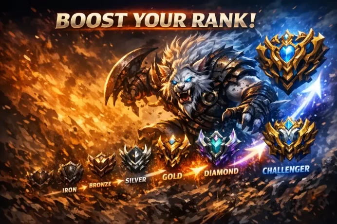 Iron 3 - Silver 1 | EUW Rank Boost | Fast delivery | High Master elobooster