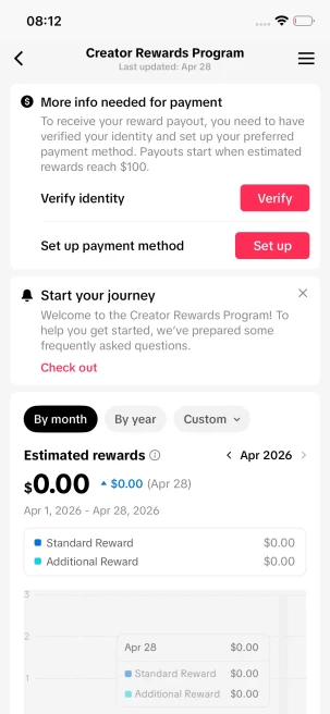 Instanly Delivery/ France Monetized 52K Real Followers+140K Real Likes Account/ Creator Rewards Program Activated/ Full Access