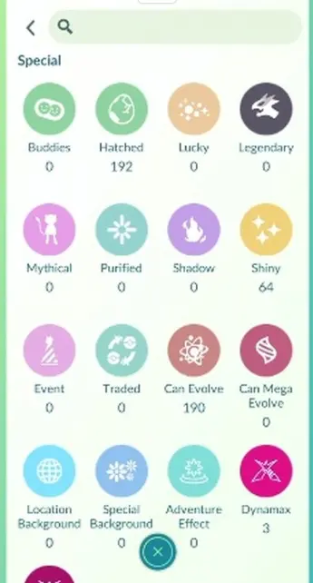 【61 LVL】 4.0M DUST | 64x Shiny |No Team |