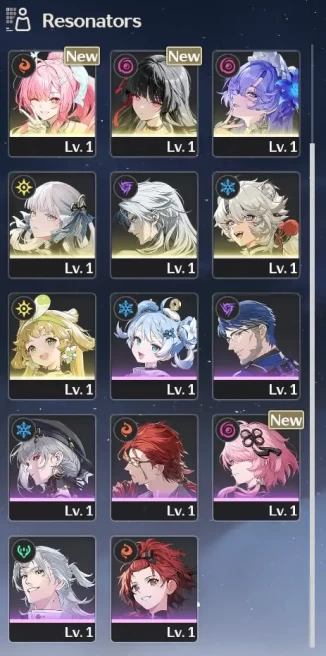 WW89//LVL 8 Aemeath + Chisa + Kumokiri + Cantarella + Jinhsi + Calcharo C1 + Verina + Lingyang