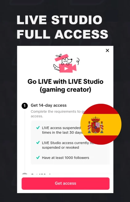 [Instant Delivery] Spain | Live Studio | Full Access