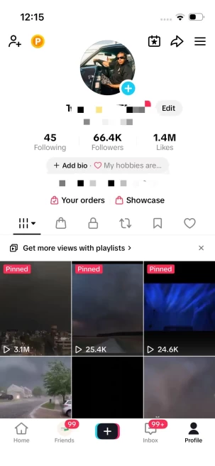Instanly Delivery/ 66K Real Followers+1.4M Real Likes/ Tiktok Shop For Creator/ Live Stream/ Full Access