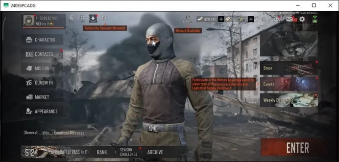 MOBILE Lv30|SV 13M|CV 12M|AKM SS,MDR Speed SQB,Groza SS,AK12 GM,Etc|CN OFF|Infinite|Check SS(AB3039)