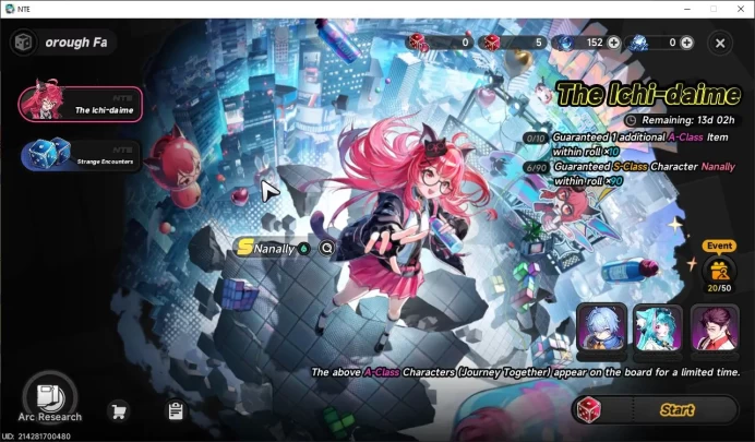 GLOBAL SEA|HL 3|1 SSR Limited Nanally + 5 SR [Skia,EdgarAdler,Etc]|Selector 40/50|Male MC|Log Email|TakeMail(NTE746)