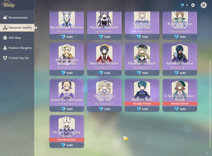 ASIA|AR56|9Limited+3(*5WEP)|Neuvillette,Escoffier,Ganyu,Ayaka,YaeMiko+sign,Shenhe,Klee,Etc|3Skin|McMale|TakeMail|Check(GI6100)